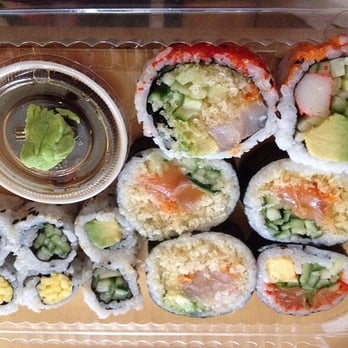 Bonsa Sushi - a variety of sushi rolls - Sushi Bars Near Me - Montreal, Quebec