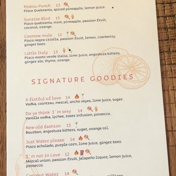 Kousine Boca Raton - Drink menu - Peruvian Near Me - Boca Raton, Florida Kousine Boca Raton - Drink menu - Peruvian Near Me - Boca Raton, Florida