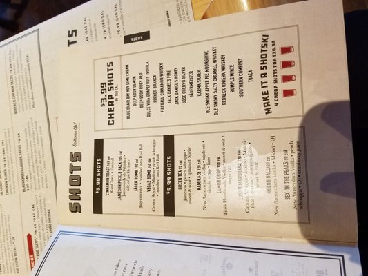 Menu photo 6 Twin Peaks Augusta, GA