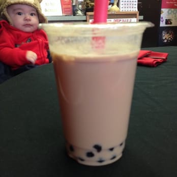 Tea 'n' Bowl - Milk tea with boba! Baby wishes he could have some :D - Bubble Tea Near Me - Cincinnati, Ohio