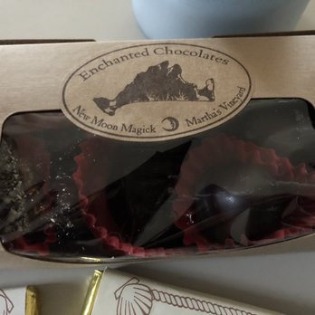 New Moon Magick - Enchanted Chocolates - Box of hand-picked chocolates - Candy Stores Near Me - Oak Bluffs, Massachusetts New Moon Magick - Enchanted Chocolates - Box of hand-picked chocolates - Candy Stores Near Me - Oak Bluffs, Massachusetts