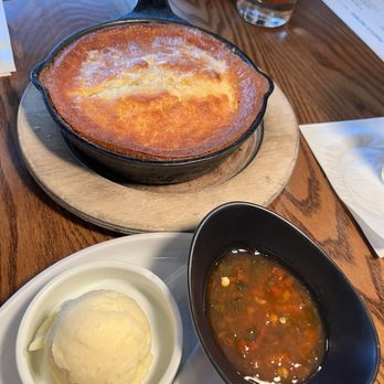 Ember & Iron - Logan Turnpike Mill Skillet Cornbread - American Near Me - Jacksonville, Florida Ember & Iron - Logan Turnpike Mill Skillet Cornbread - American Near Me - Jacksonville, Florida