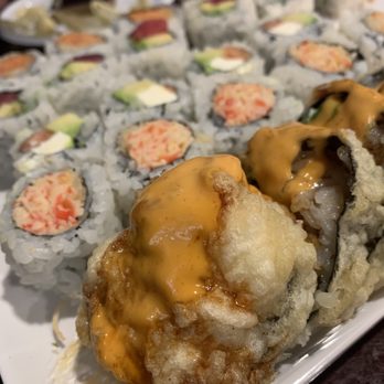 Sushi Palace - Volcano Roll, Philadelphia Roll,Spicy Tuna Roll, Spicy Tuna Roll EXTRA ginger baby! - Japanese Near Me - Hamden, Connecticut Sushi Palace - Volcano Roll, Philadelphia Roll,Spicy Tuna Roll, Spicy Tuna Roll EXTRA ginger baby! - Japanese Near Me - Hamden, Connecticut