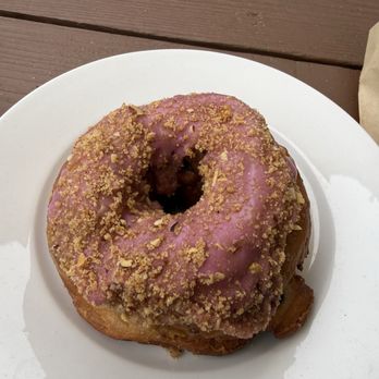 Dynamo Donut & Coffee - Berry Almond Crumble - Coffee & Tea Near Me - San Francisco, California Dynamo Donut & Coffee - Berry Almond Crumble - Coffee & Tea Near Me - San Francisco, California
