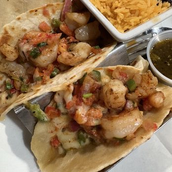 Plaza Azteca - Shrimp tacos were so good! - Mexican Near Me - Kill Devil Hills, North Carolina