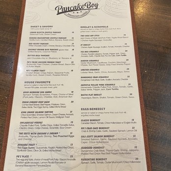 Pancake Boy - Menu - 1 of 2 - Breakfast & Brunch Near Me - San Francisco, California Pancake Boy - Menu - 1 of 2 - Breakfast & Brunch Near Me - San Francisco, California