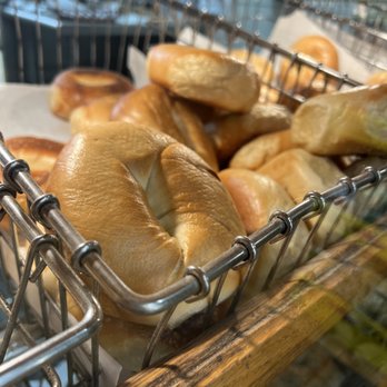 Beyond the Bagel - Plain  bagel is perfect with all - Bagels Near Me - Montclair, New Jersey