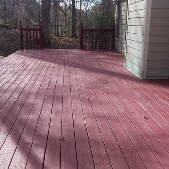 Peterson Pressure Washing - Deck Staining over an older deck. - Pressure Washers Near Me - Marietta, Georgia Peterson Pressure Washing - Deck Staining over an older deck. - Pressure Washers Near Me - Marietta, Georgia