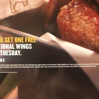 Buffalo Wild Wings - Wing Tuesday sign - Chicken Wings Near Me - Richmond, Virginia Buffalo Wild Wings - Wing Tuesday sign - Chicken Wings Near Me - Richmond, Virginia