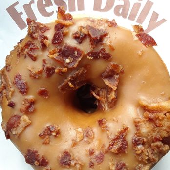 Doughnut Hut - Maple Bacon doughnut was very good!! - Donuts Near Me - Burbank, California Doughnut Hut - Maple Bacon doughnut was very good!! - Donuts Near Me - Burbank, California