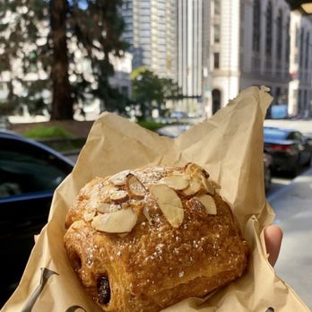 Le Panier - Chocolate almond croissant - Bakeries Near Me - Seattle, Washington
