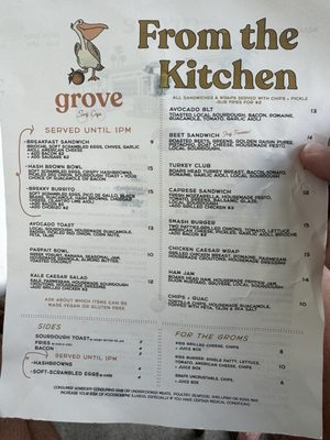 Menu photo 2 Grove Surf Cafe Indian Rocks Beach, FL Menu photo 2 Grove Surf Cafe Indian Rocks Beach, FL