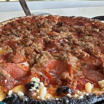 The Oven Pizzeria - Meat Lovers - Pizza Near Me - Seaside, California