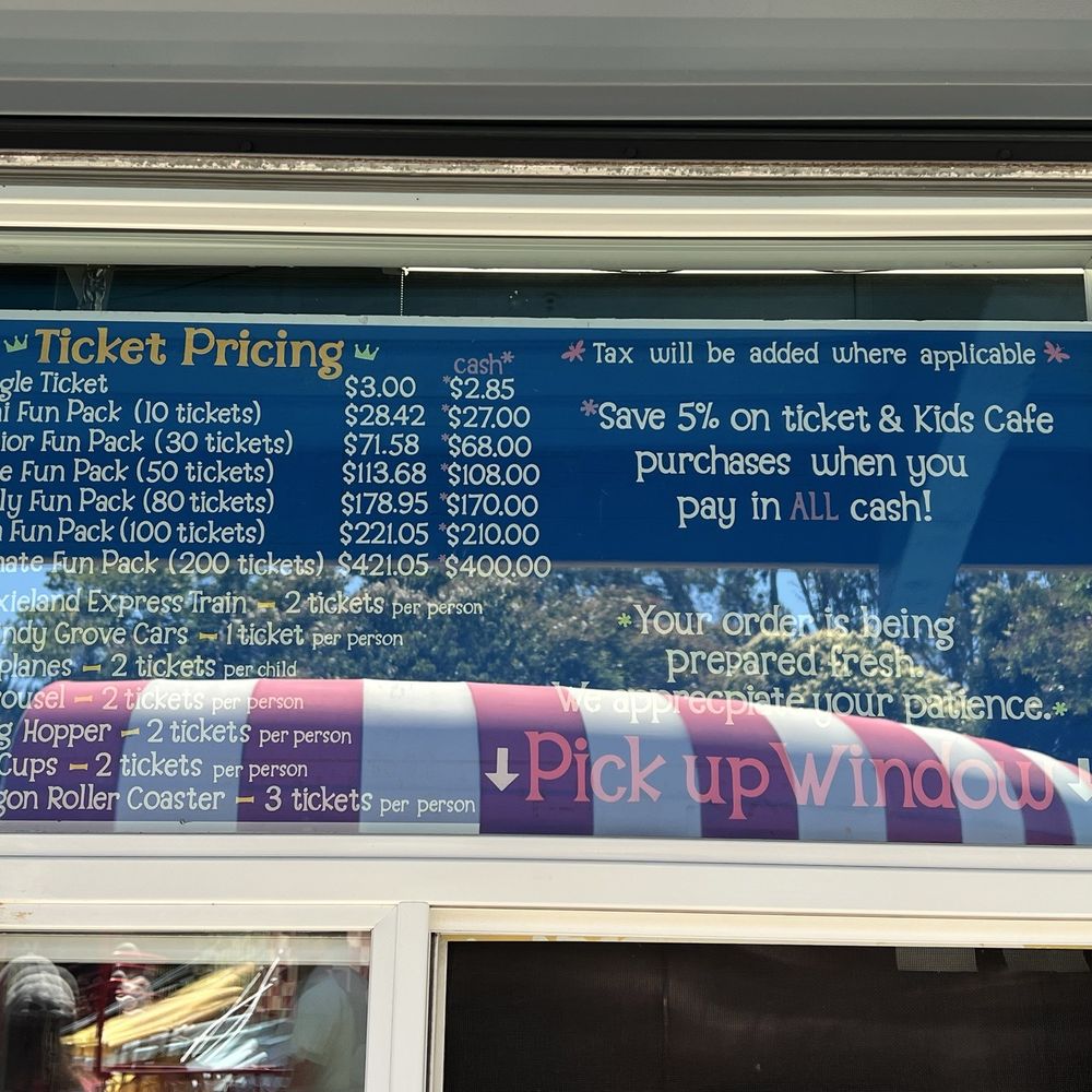 Pixieland Amusement Park - Ticket pricing - Amusement Parks Near Me - Concord, California
