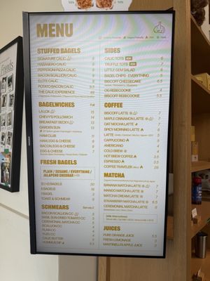 Menu photo 2 Calic Bagel Los Angeles, CA