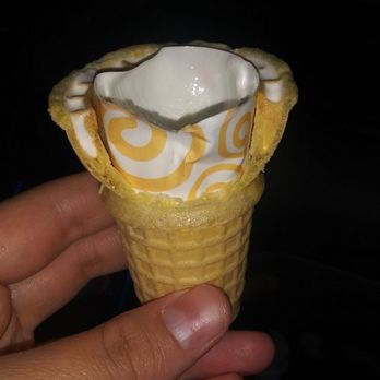 McDonald's - Paper left inside icecream cone.... - Fast Food Near Me - Phoenix, Arizona