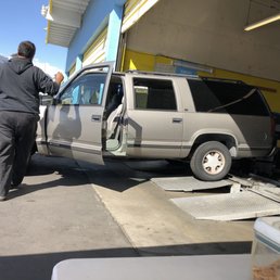 Getting the Suburban back on the road.