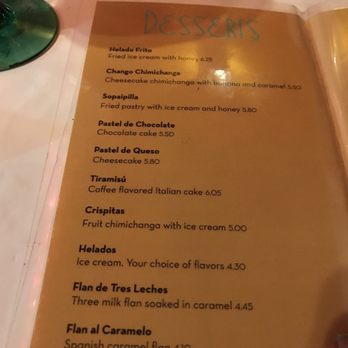 Plaza Margarita - Dessert menu - Mexican Near Me - Centereach, New York Plaza Margarita - Dessert menu - Mexican Near Me - Centereach, New York