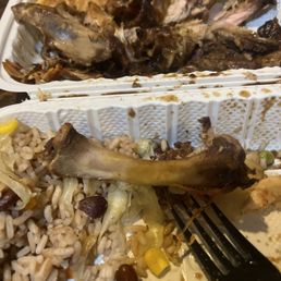 Dry bone usually means dry chicken.