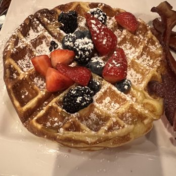 Hell's Kitchen - Lemon Ricotta Waffle and bacon - New American Near Me - Minneapolis, Minnesota Hell's Kitchen - Lemon Ricotta Waffle and bacon - New American Near Me - Minneapolis, Minnesota