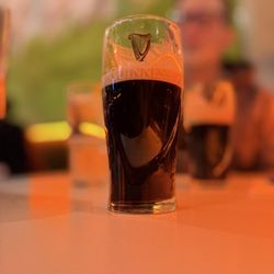 Bóbós Burgers Restaurant - Half pint of Guinness
