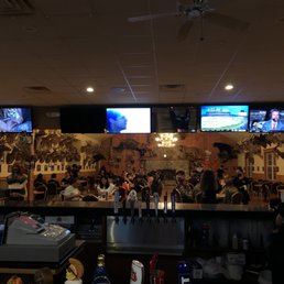 View from the bar