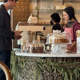 Ordering the counter at Loquat Ordering the counter at Loquat