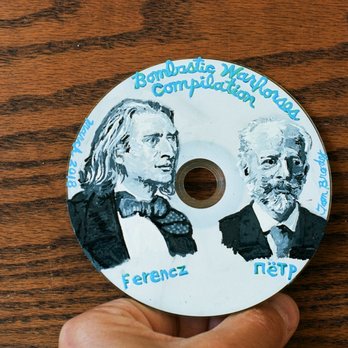 Michaels - I painted Franz Liszt and of Tchaikovsky using enamels from Michaels.  Compilation of bombastic classical music. - Arts & Crafts Near Me - Alameda, California