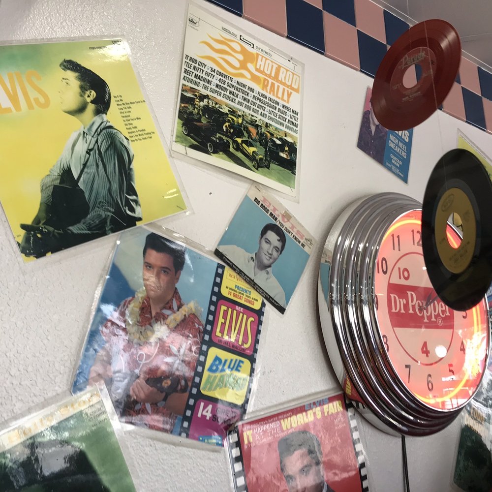 Wayback Cafe & Catering - Inside decor for Elvis fans - Cafes Near Me - Lewiston, Idaho Wayback Cafe & Catering - Inside decor for Elvis fans - Cafes Near Me - Lewiston, Idaho