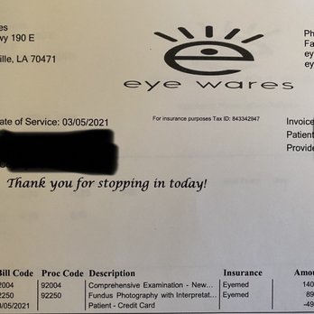 Eye Wares - Sorry, $89, not $90. - Eyewear & Opticians Near Me - Mandeville, Louisiana