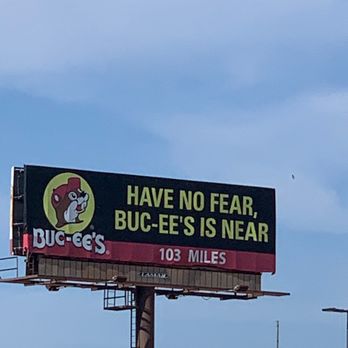 Buc-ee’s - Billboard - Convenience Stores Near Me - Luling, Texas