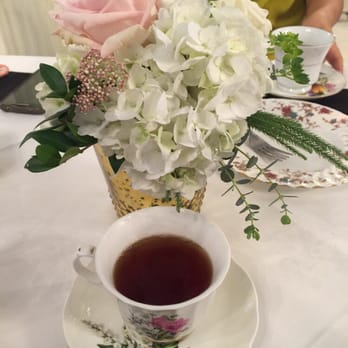 Tea Rose Garden - Ginger peach. It was delicious! - Tea Rooms Near Me - Pasadena, California