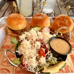 Barleygarden Kitchen - Alpharetta - Chicken Sliders and Side Georgia Greens Salad