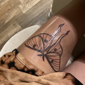 Old Florida Electric - The tattoo I received of a Luna Moth - Tattoo Near Me - Orlando, Florida Old Florida Electric - The tattoo I received of a Luna Moth - Tattoo Near Me - Orlando, Florida