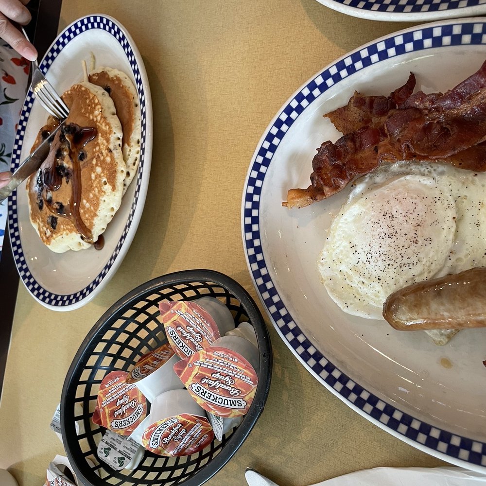 Capital City Diner - Short Stack of Blueberry Pancakes Breakfast, Pancakes Deluxe Breakfast - Diners Near Me - Albany, New York Capital City Diner - Short Stack of Blueberry Pancakes Breakfast, Pancakes Deluxe Breakfast - Diners Near Me - Albany, New York