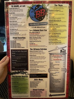 Menu photo 7 BB's Tex-Orleans Kingwood, TX Menu photo 7 BB's Tex-Orleans Kingwood, TX