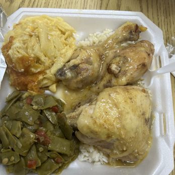 O’Taste & See - Baked chicken, Mac and cheese and green beans! - Soul Food Near Me - Birmingham, Alabama O’Taste & See - Baked chicken, Mac and cheese and green beans! - Soul Food Near Me - Birmingham, Alabama