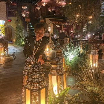 Leila - On the bridge that run thru restaurant - Middle Eastern Near Me - San Diego, California