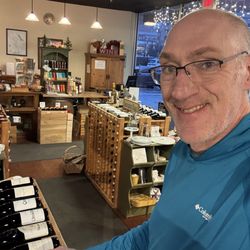 Vintages - A Fine Wine Merchant - On the floor with the amazing wine racks!
