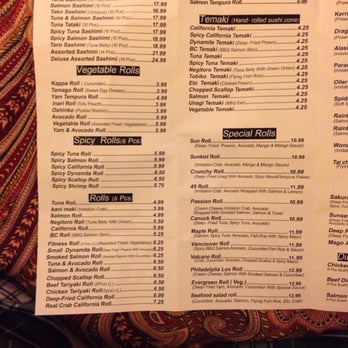 Fuji Sushi - a menu for a japanese restaurant - Japanese Near Me - North Battleford, Saskatchewan Fuji Sushi - a menu for a japanese restaurant - Japanese Near Me - North Battleford, Saskatchewan