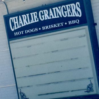 Charlie Graingers - Only signage in the outside I saw. - Hot Dogs Near Me - Hickory, North Carolina