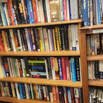 Valley Thrift Shop - wall of books - Thrift Stores Near Me - Winsted, Connecticut