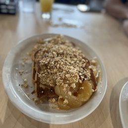 Granola Apple French Toast