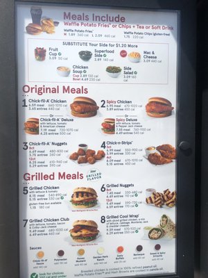Menu photo 7 Chick-fil-A Doral, FL