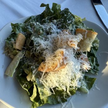 Cutters Crabhouse - Caesar salad they broke up into 4 portions for us - Seafood Near Me - Seattle, Washington