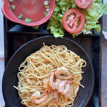 Red Flame - Shrimp garlic noodles. The noodles is very dey and. Dont taste garlic - Hot Pot Near Me - Artesia, California Red Flame - Shrimp garlic noodles. The noodles is very dey and. Dont taste garlic - Hot Pot Near Me - Artesia, California