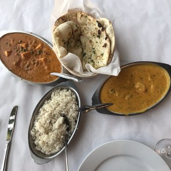Taj Palace - Mattar Paneer & Shrimp Korma & Garlic Naan - Indian Near Me - Chesterfield, Missouri Taj Palace - Mattar Paneer & Shrimp Korma & Garlic Naan - Indian Near Me - Chesterfield, Missouri