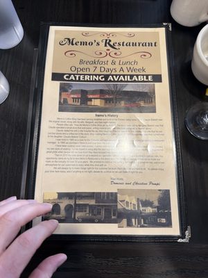 Menu photo 3 Memo's Restaurant & Catering West Springfield, MA Menu photo 3 Memo's Restaurant & Catering West Springfield, MA