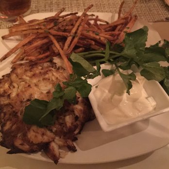 Silver Fork - Crab cake, must have. - New American Near Me - Manchester, Vermont Silver Fork - Crab cake, must have. - New American Near Me - Manchester, Vermont