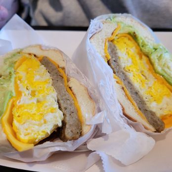 Gigi's Cafe - Breakfast sandwich on a bagel - Breakfast & Brunch Near Me - Burlingame, California